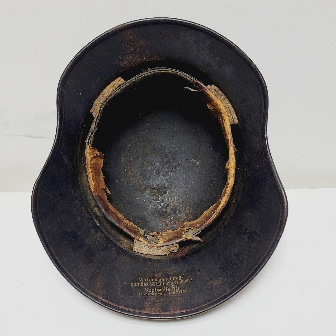 Amazon | 実物 ドイツ ヘルメット ww2 ドイツ軍、独軍、ミリタリー、旧